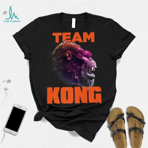 Godzilla vs Kong Official Team Kong Neon T Shirt