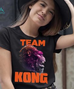 Godzilla vs Kong Official Team Kong Neon T Shirt