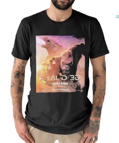 Godzilla x Kong The New Empire RealD 3D Official Poster Shirt