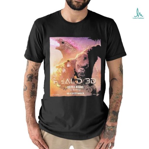 Godzilla x Kong The New Empire RealD 3D Official Poster Shirt