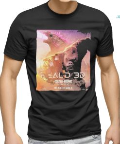 Godzilla x Kong The New Empire RealD 3D Official Poster Shirt