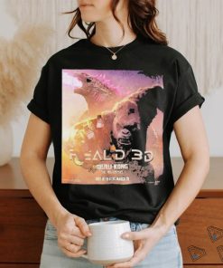 Godzilla x Kong The New Empire RealD 3D Official Poster Shirt