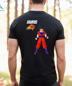 Goku Phoenix Suns basketball cartoon shirt