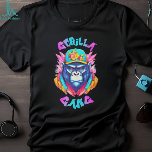 Gorilla gang graphic T shirt