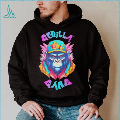 Gorilla gang graphic T shirt