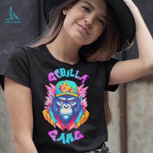 Gorilla gang graphic T shirt
