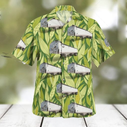 Grain Trailer Hawaiian Shirt Seashell For Summer