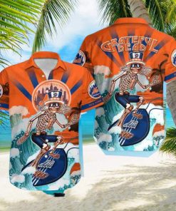 Grateful Dead MLB New York Mets 2024 Trendy Hawaiian Shirt