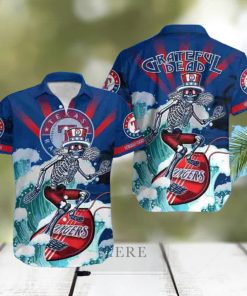 Grateful Dead MLB Texas Rangers 2024 Trendy Hawaiian Shirt