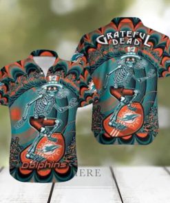 Grateful Dead NFL Miami Dolphins 2024 Trendy Hawaiian Shirt