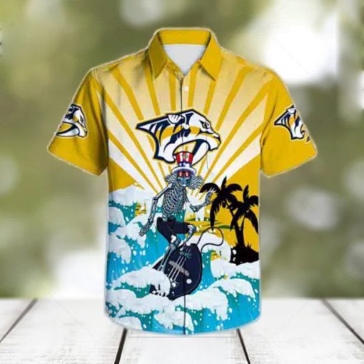 Grateful Dead Nashville Predators 2024 Trendy Hawaiian Shirt