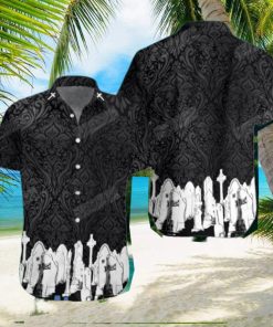 Graveyard Skull Goth Hawaiian Shirt Impressive Gift