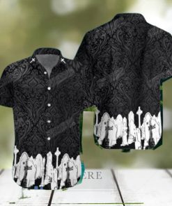 Graveyard Skull Goth Hawaiian Shirt Impressive Gift