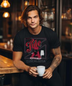 Gray Alabama Crimson Tide Retro Script Long Sleeve T Shirt