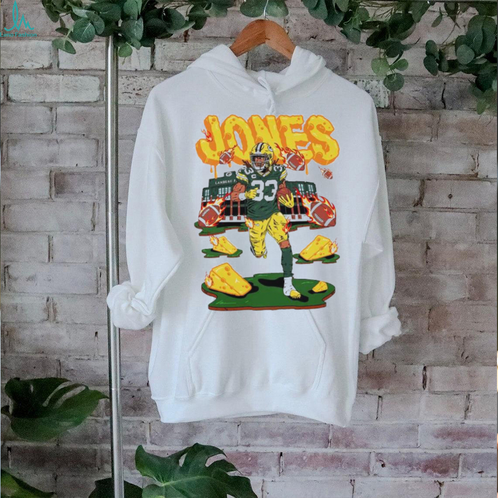 Green Bay Packers Aaron Jones Lamare Field stadium shirt Green Bay Packers Aaron Jones Lamare Field stadium shirt