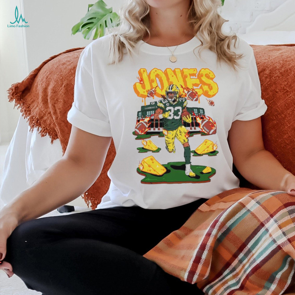 Green Bay Packers Aaron Jones Lamare Field stadium shirt Green Bay Packers Aaron Jones Lamare Field stadium shirt