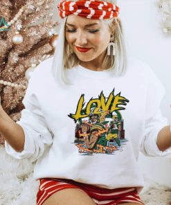 Green Bay Packers Jordan Love fire shirt