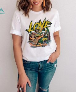 Green Bay Packers Jordan Love fire shirt