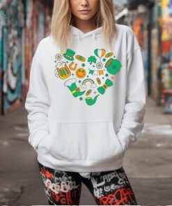 Green St Patricks Day Doodles Four Leaf Clover shirt, hoodie, sweater, long sleeve and tank top Green St Patricks Day Doodles Four Leaf Clover shirt