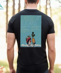 Greensky Bluegrass June 2024 Summer Tour Poster shirt