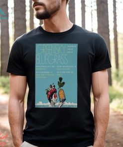 Greensky Bluegrass June 2024 Summer Tour Poster shirt