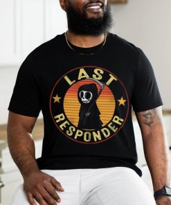 Grim Reaper Last Responder logo shirt