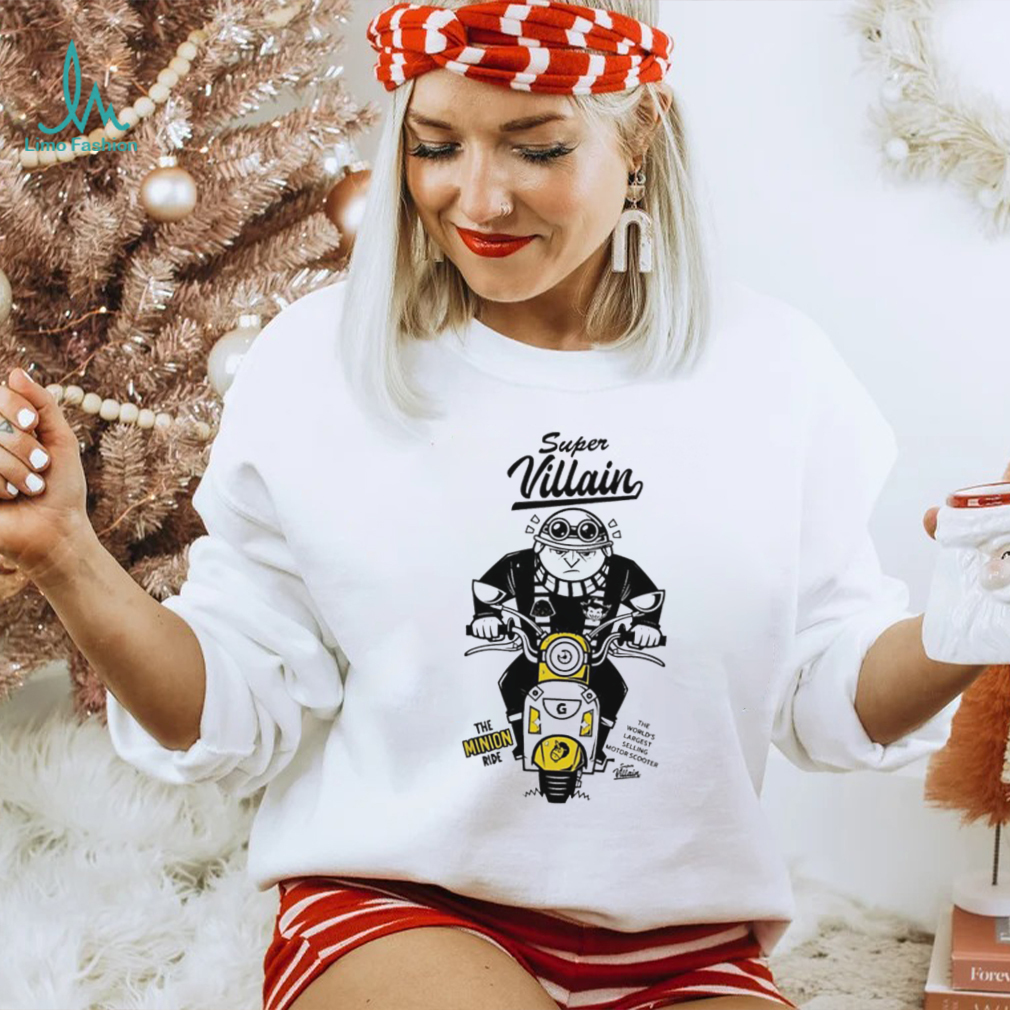 Gru Despicable Me and Minions Super Villain Scooter shirt Gru Despicable Me and Minions Super Villain Scooter shirt