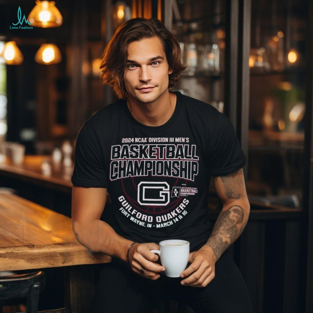 Guilford Quakers 2024 NCAA Division III Men’s Basketball Championship Shirt Guilford Quakers 2024 NCAA Division III Men’s Basketball Championship Shirt