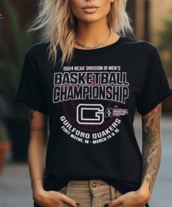 Guilford Quakers 2024 NCAA Division III Men’s Basketball Championship Shirt