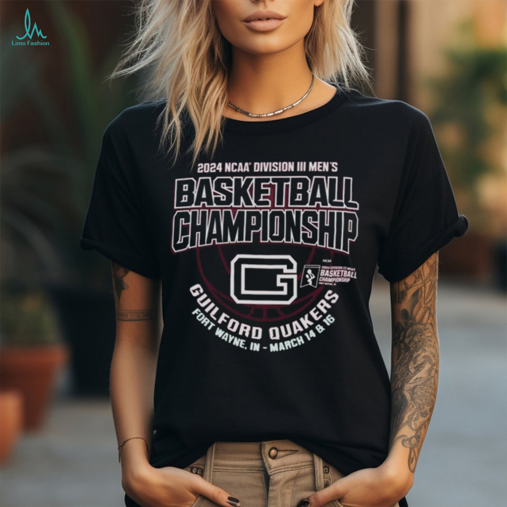 Guilford Quakers 2024 NCAA Division III Men’s Basketball Championship Shirt Guilford Quakers 2024 NCAA Division III Men’s Basketball Championship Shirt