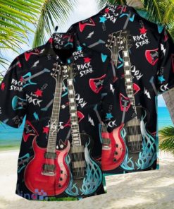 Guitar All I Need Is Playing Music Hawaiian Shirt Impressive Gift