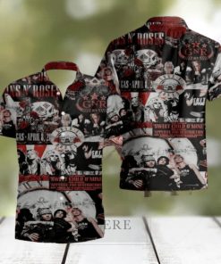 Guns N Roses Member Of Band 2024 Summer Trend Fan Gifts Hawaiian Shirt