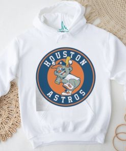 HOUSTON ASTROS CIRCLE NEW LOGO MASCOT SHIRT