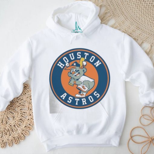 HOUSTON ASTROS CIRCLE NEW LOGO MASCOT SHIRT