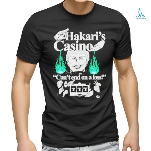 Hakari’s Casino Can’t End On A Loss Shirt