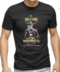 Hall Of Fame 2024 Muhammad Ali Thank You For The Memories Shirt