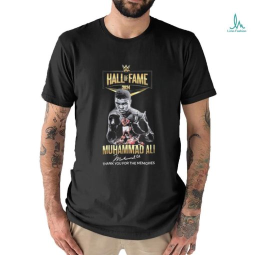 Hall Of Fame 2024 Muhammad Ali Thank You For The Memories Shirt