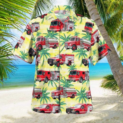 Hannacroix New York Medway Grapeville Fire Company Hawaiian Shirt