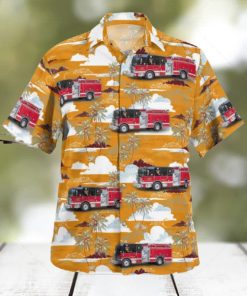 Hanover Park Illinois Hanover Park Fire Department Hawaiian Shirt