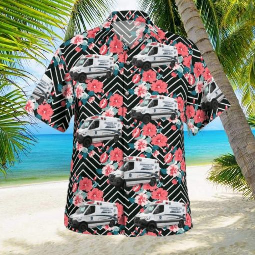 Hanover Township Pennsylvania Hanover Township Community Ambulance Hawaiian Shirt