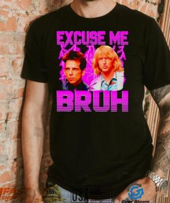 Hansel McDonald and Derek Zoolander Excuse me bruh shirt