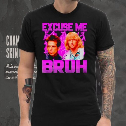 Hansel McDonald and Derek Zoolander Excuse me bruh shirt