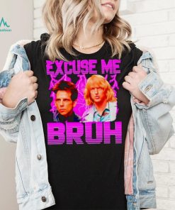 Hansel McDonald and Derek Zoolander Excuse me bruh shirt