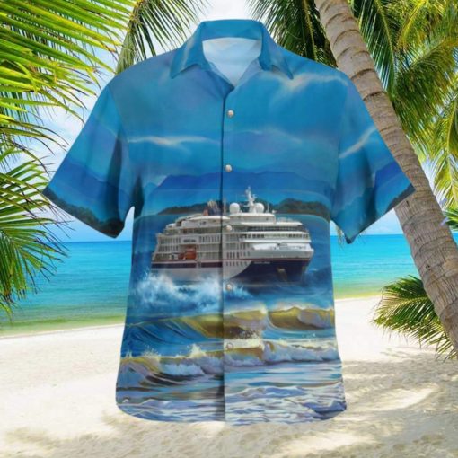 Hapag Lloyd AG Hapag Lloyd Kreuzfahrten Hanseatic Nature Hawaiian Shirt