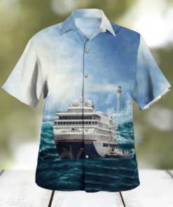 Hapag Lloyd AG Hapag Lloyd Kreuzfahrten Hanseatic Spirit Hawaiian Shirt