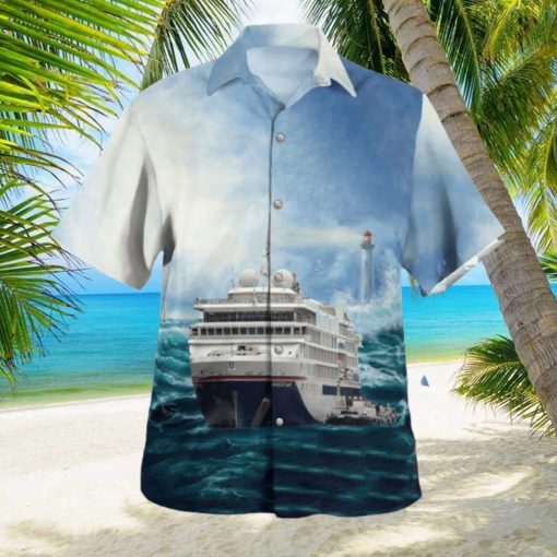 Hapag Lloyd AG Hapag Lloyd Kreuzfahrten Hanseatic Spirit Hawaiian Shirt