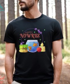 Happy Nowruz Iranian Persian New Year Haft Seen Arrangement T Shirt