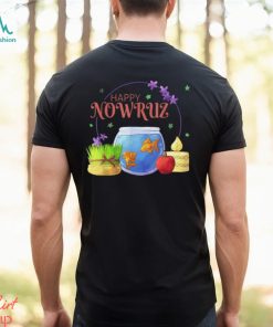 Happy Nowruz Iranian Persian New Year Haft Seen Arrangement T Shirt