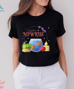 Happy Nowruz Iranian Persian New Year Haft Seen Arrangement T Shirt
