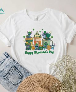 Happy St. Patrick’s Day Stitch coffee shirt